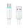 Kabel USAMS Kabel USB-C 3A YU Series 1m USB-C/USB-A biały
